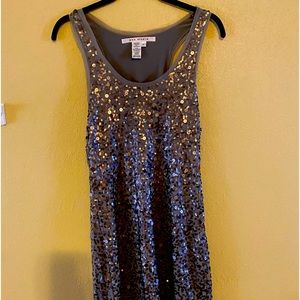 Sequined evening dress. MaxStudio